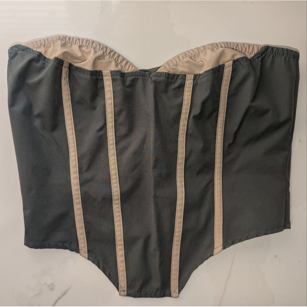 Green Corset Top
